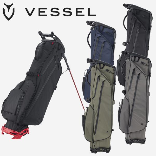 Vessel ベゼル ゴルフ スタンド キャディバッグ 軽量 7.5型 47インチ
