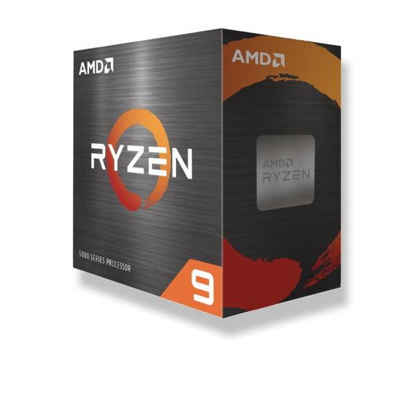AMD AMD Ryzen 9 5900XT W/O Cooler BOX (16C/32T、3.3GHz、105W) CPU