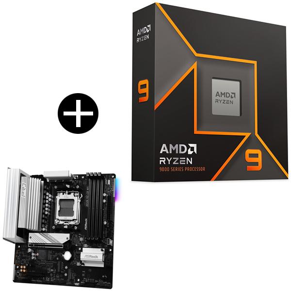 AMD Ryzen 9 9950X W/O Cooler WOF (16C/32T、4.3GHz、170W) CPU +