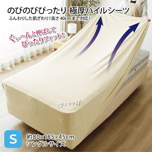 Burberrys フラットシーツ 2枚セット クリーム色 140×240cm Burberrys