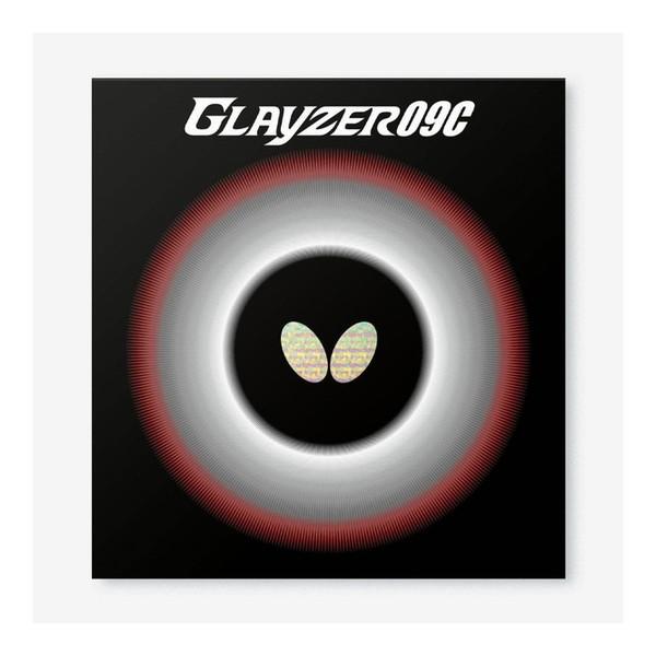 バタフライ（Butterfly） 卓球 ラバー グレイザー 09C ブラック 黒 2.1