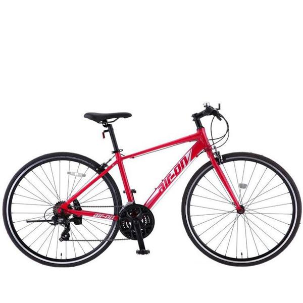 クロスバイク AIR ON エアーオン II サカモト 700C 21段変速 レッド