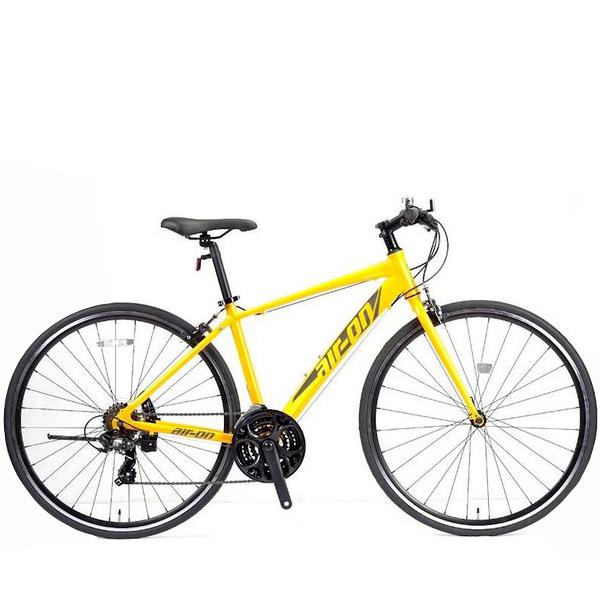 クロスバイク AIR ON エアーオン II サカモト 700C 21段変速 イエロー