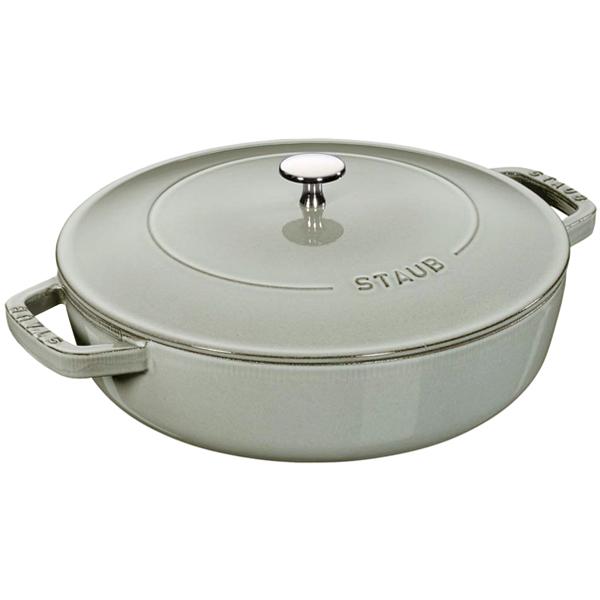 ストウブ（STAUB） ブレイザーソテーパン 26cm グレー : 厨房市場あれ