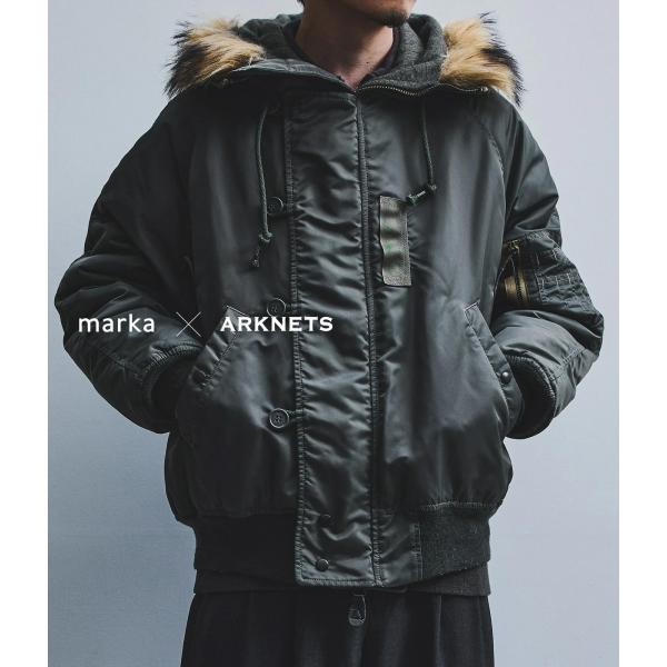 marka（マーカ） ： 別注 N-2B / 全2色 ： M25F42BL01C : ARKnets