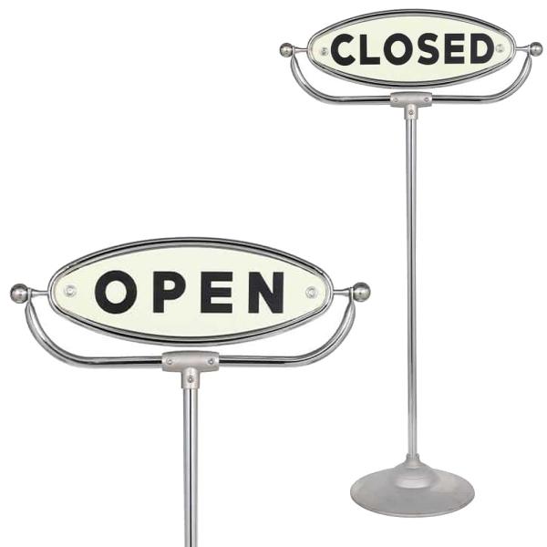 DULTON（ダルトン） オープン クローズ 看板 回転 OPEN CLOSE オープン