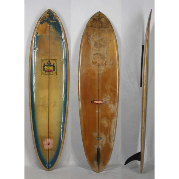7'0” ビンテージ希少中古 MALIBU SURF BOARD 超レア!! 日本で最初に作