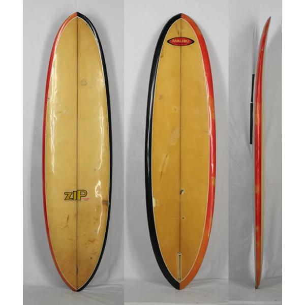 7'0” ビンテージ希少中古 MALIBU SURF BOARD 212cm 超レア!! 日本で
