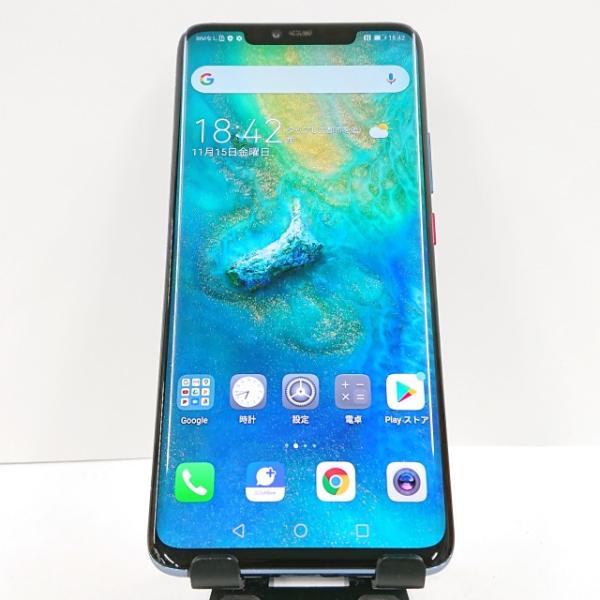 HUAWEI Mate 20 Pro LYA-L09 SoftBank ミッドナイトブルー 送料無料