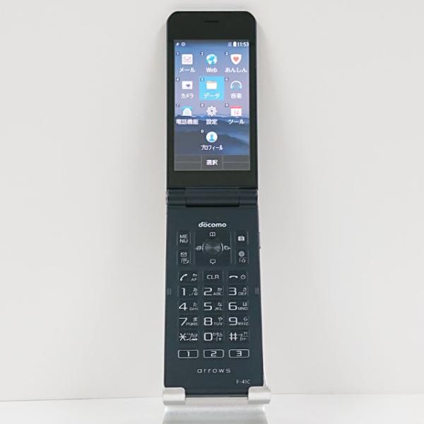 arrows ケータイ ベーシック F-41C ドコモ ネイビー 送料無料 即決