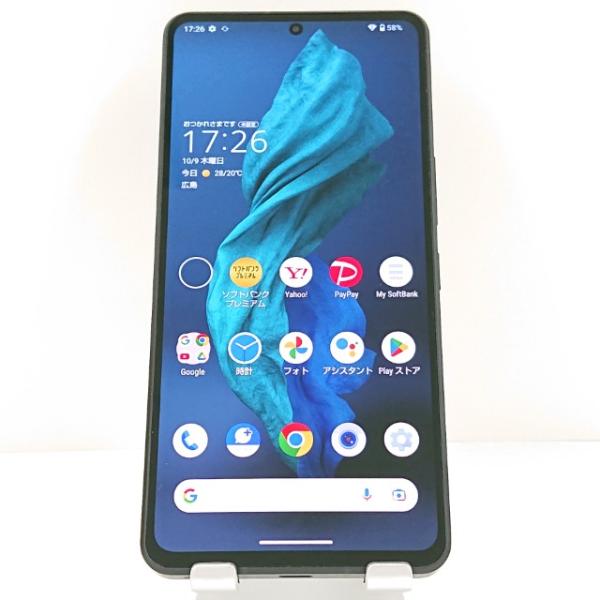 AQUOS R7 A202SH SoftBank ブラック 送料無料 即決 本体 c15064