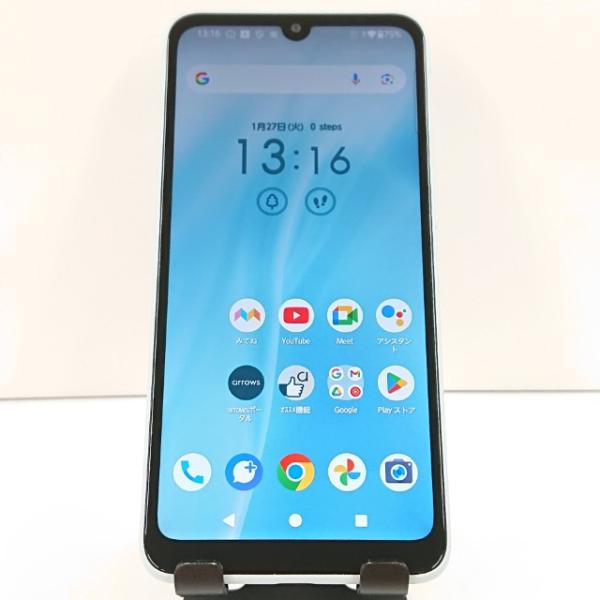 arrows We2 FCG02 au ライトブルー 送料無料 即決 本体 c16634