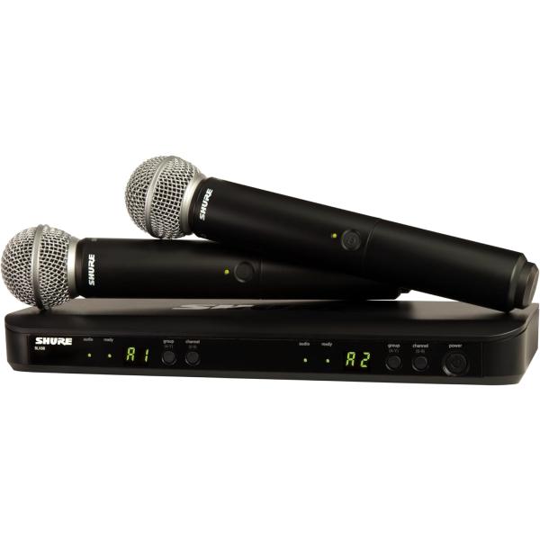 SHURE（シュア） SHURE BLX288/SM58 ワイヤレスマイクシステム BLX2