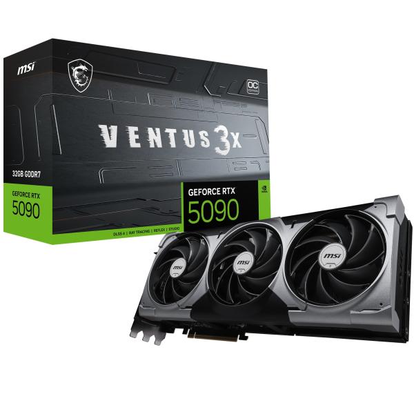 MSI 【新品】【即納】MSI GeForce RTX 5090 32G VENTUS 3X OC