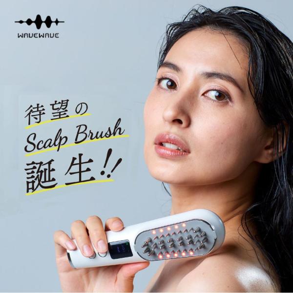WAVEWAVE 【廃盤】WAVEWAVE スカルプ ブラシ プレミアム Scalp Brush