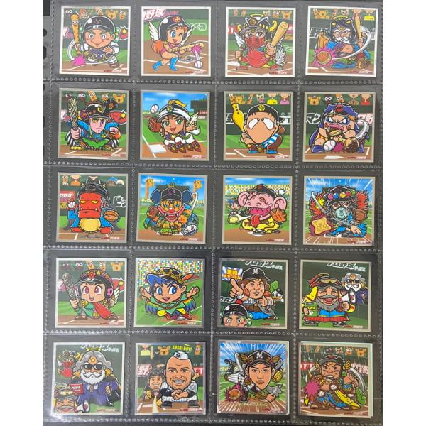 ビックリマンプロ野球チップスシール 全22種コンプ ［3子03