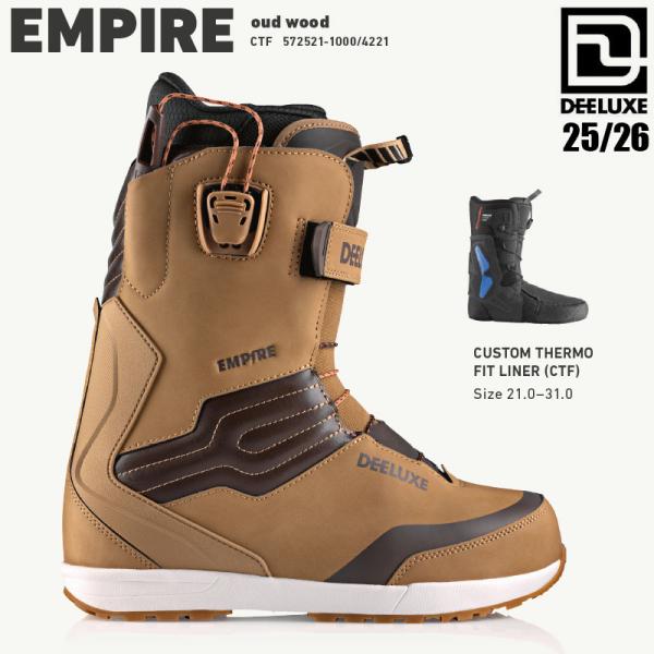 DEELUXE（ディーラックス） 25-26 エンパイア CTF スノーボード ブーツ