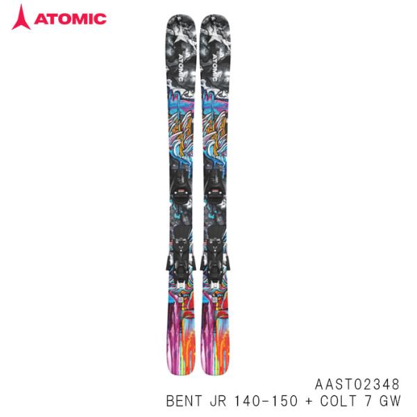 ATOMIC（アトミック） スキー板 セット キッズ 24-25 BENT JR ベント