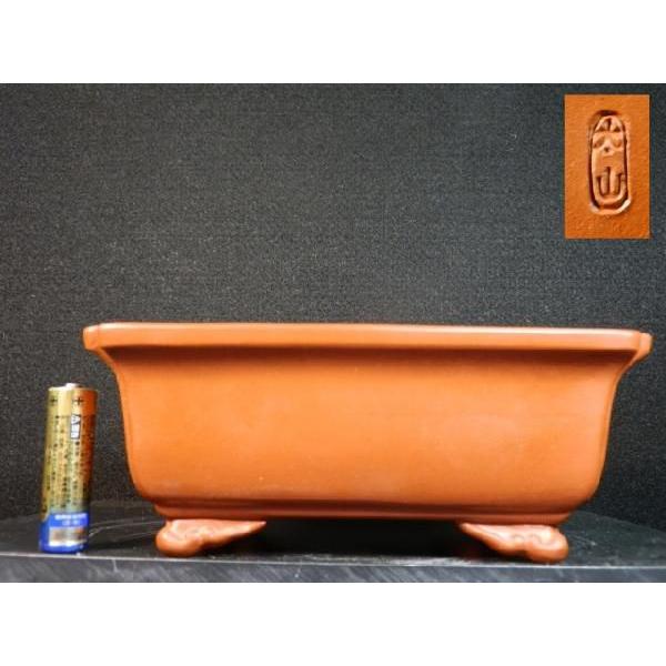 太山 朱泥長方外縁隅切雲足 5号 : 鉢や 暮路空 - 通販 - Yahoo