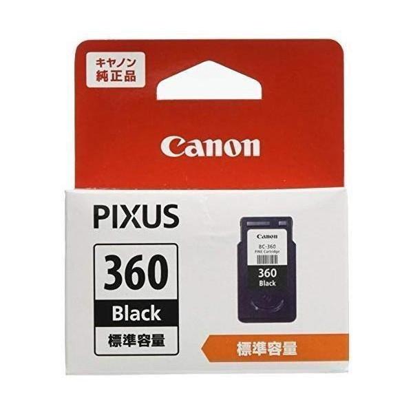 キヤノン（Canon） 3個セット BC-360 ブラック 純正 インク