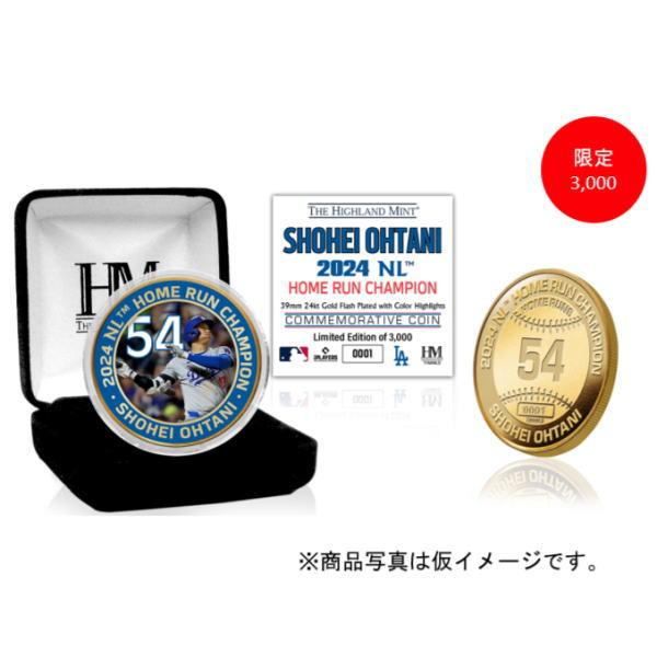 予約】ドジャース 大谷 翔平 2024 NL ホームラン王 獲得記念 ゴールド
