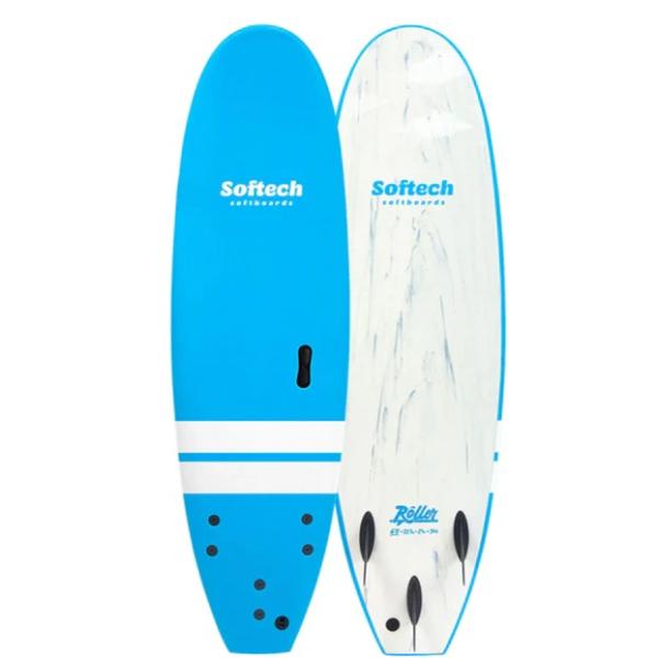 自宅まで配送】 SOFTECH ROLLER 7'6 BLUE ソフテック SURFBOARDS