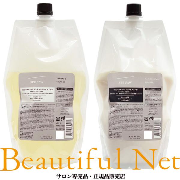 LebeL（ルベル） シーソー シャンプー バランス 800ml トリートメント