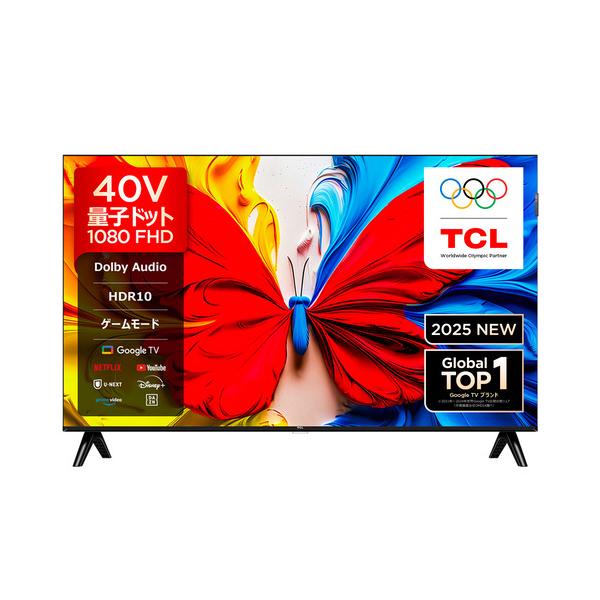 テレビ TCL 40V Google TV YouTube チューナー内蔵 楽天市場】テレビ