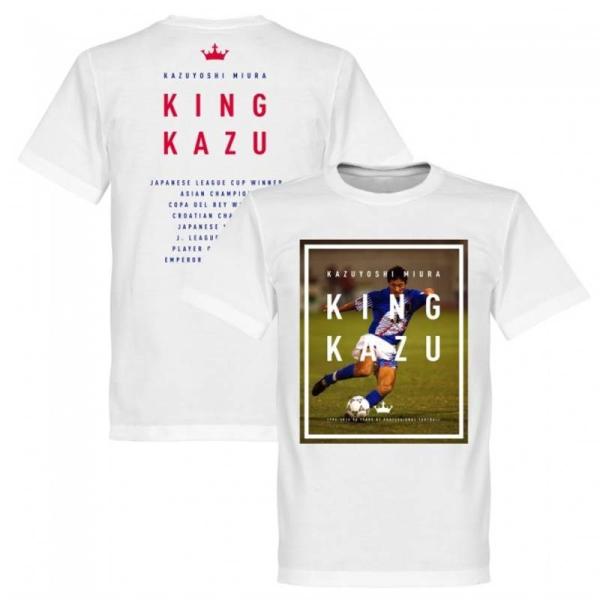 日本代表 三浦 知良 King Kazu Tシャツ 半袖 RE-TAKE(正規品/メール便