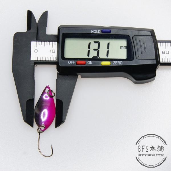 2.5g × 8個セット スプリットリング フック タックルケース付 マイクロ