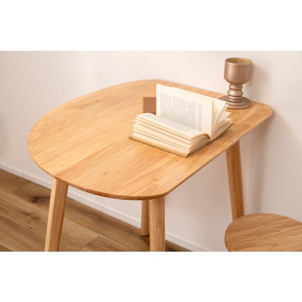 東谷 ダイニングテーブル ナチュラル W83×D60×H72 組立式 HOW-001NA