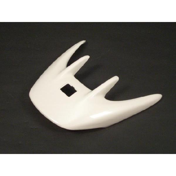 ホンダ（HONDA） ライブディオZX AF35 リアスポイラー 白 ホワイト