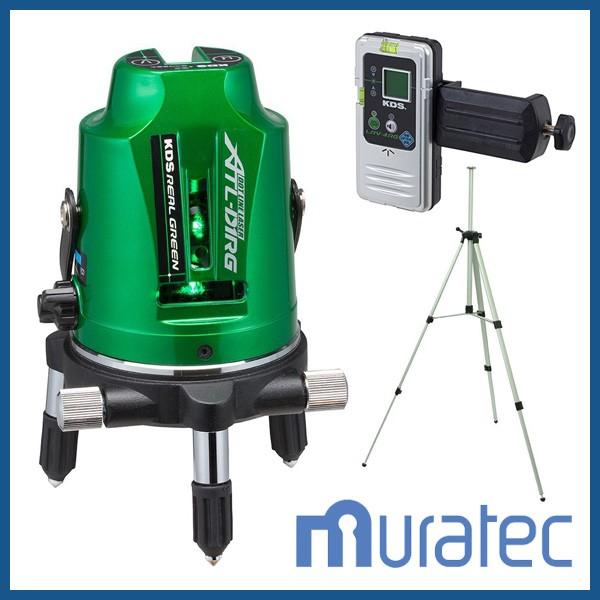 お取寄】 ドットラインレーザー墨出器 受光器＋三脚セット 防塵 防滴