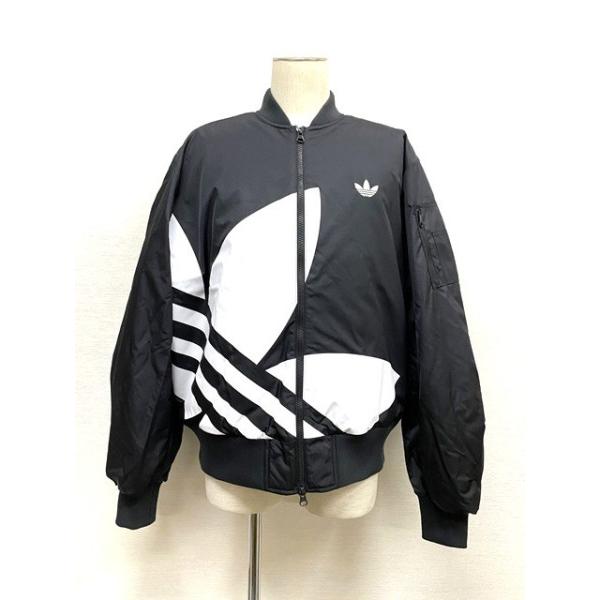 adidas Originals チラックス ロゴ パデッドジャケット （ブラック