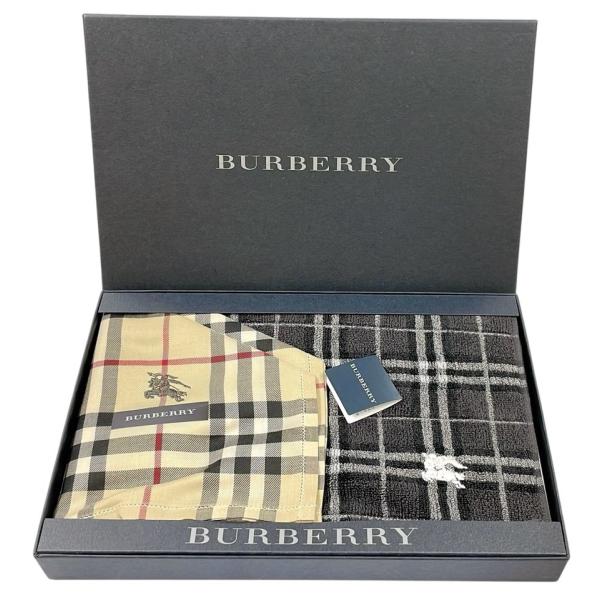 BURBERRY（バーバリー） 未使用 ハンカチ ベージュ チェック ハンド