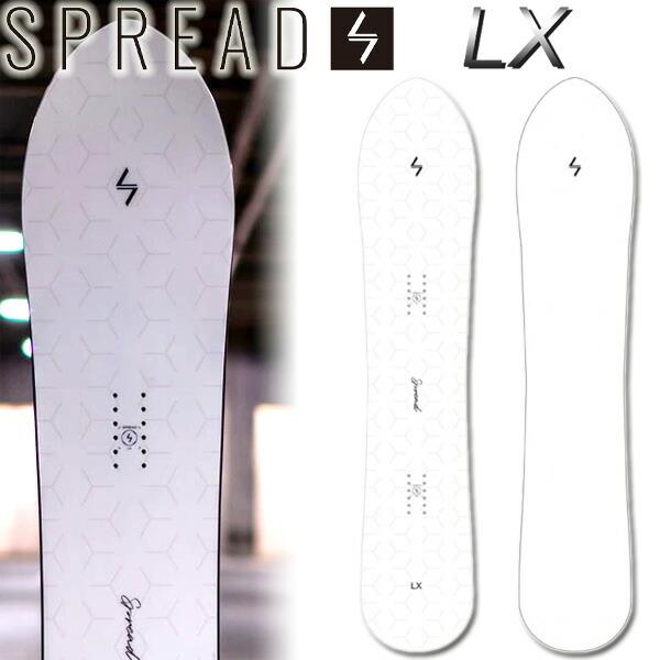 22-23 SPREAD/スプレッド LX メンズ スノーボード パウダー カービング