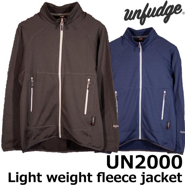 UNFUDGE/アンファッジ UN2000 LIGHT WEIGHT FLEECE JACKET 軽量