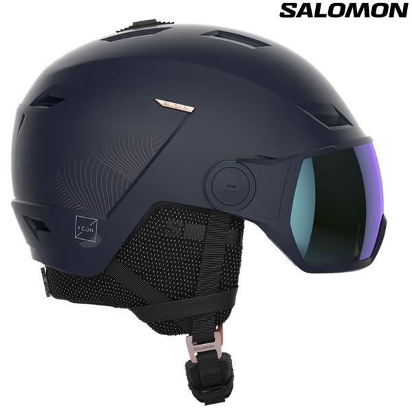 SALOMON（サロモン） 23-24 レディース ヘルメット ICON LT VISOR