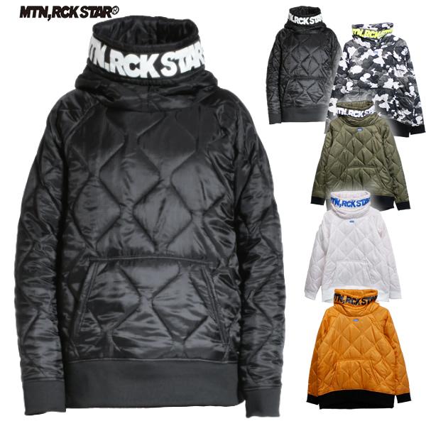 即納】26-27 MOUNTAIN ROCK STAR ジャケット NECK HOODED QUILT: 正規