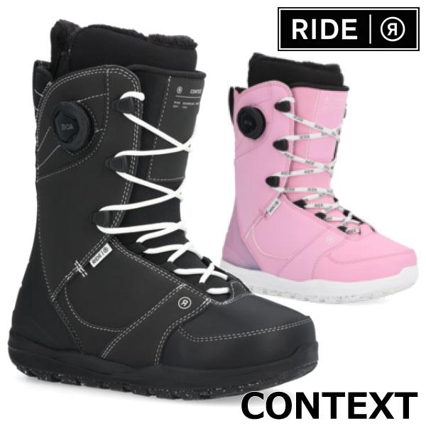 24-25 RIDE/ライド CONTEXT コンテクスト レディース ブーツ 紐 レース