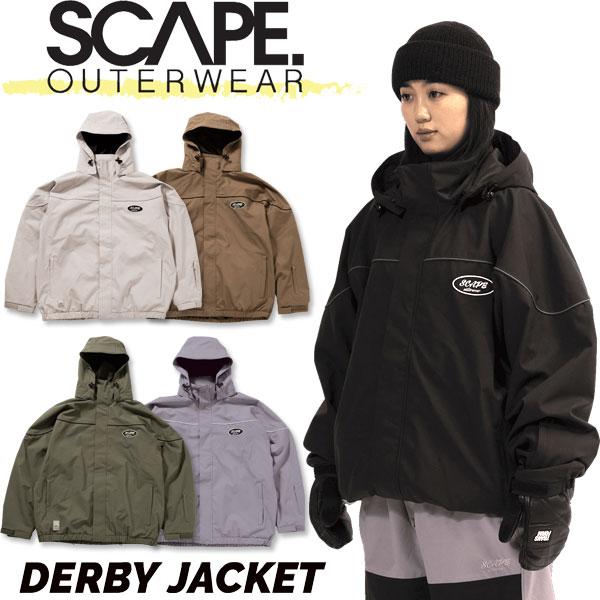 25-26 SCAPE/エスケープ DERBY jacket 着用説明動画 メンズ レディース