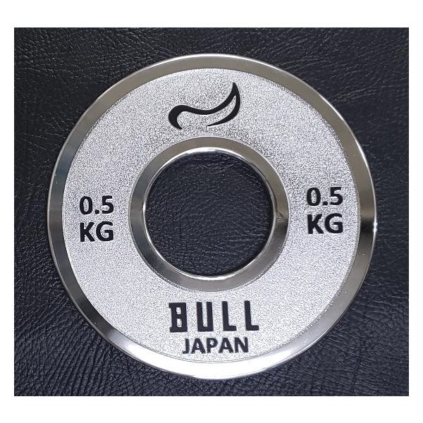 BULL］パワーリフティングプレート0.5kg（2枚1組） IPF（国際パワー