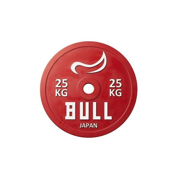 BULL］パワーリフティングプレート25kg（2枚1組） IPF（国際パワー