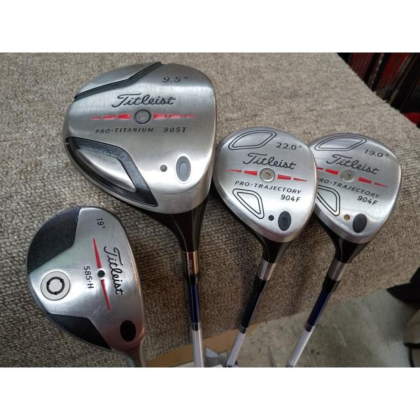 ◇懐かしの名器ウッド4本セット】◇タイトリスト 905T PT904F PT 585H
