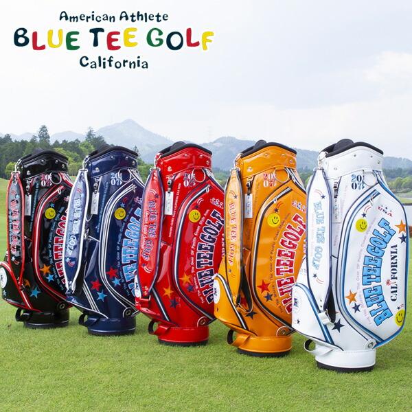 BLUE TEE GOLF（ブルーティーゴルフ） エナメル キャディバッグ BLUE