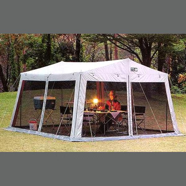 欠品中納期未定】メッシュタープテント 大型タイプ 350×380cm 側面