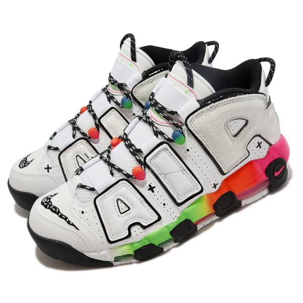 NIKE（ナイキ） NIKE AIR MORE UPTEMPO 96 WHITE ORANGE エア モア