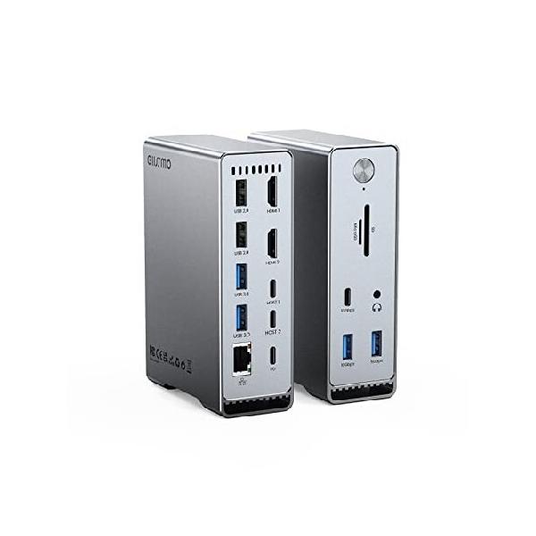 5E01 GIISSMO Macbook Pro/Air 14-IN-2 USB C ドッキングステーション