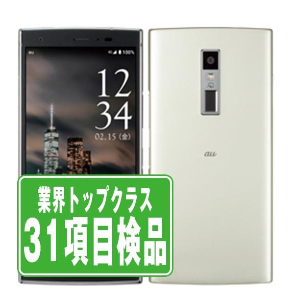 KYOCERA（京セラ） KYV45 URBANO V04 プラチナシルバー SIMフリー au
