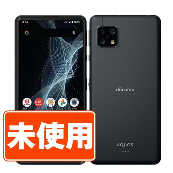 AQUOS 新品 未使用 SH-41A sense4 ブラック SIMフリー ドコモ スマホ
